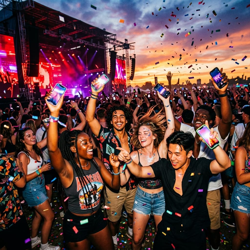 Party crowd