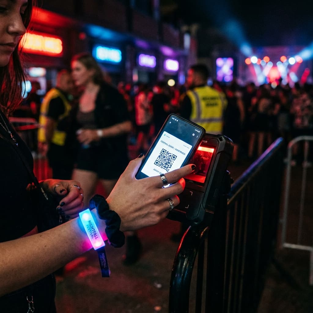 Scanning QR code